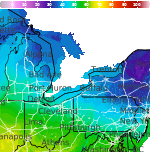 National Digital Forecast Database Maximum Temperature Forecast