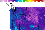 National Digital Forecast Database Maximum Temperature Forecast