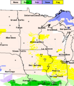 National Digital Forecast Database Weather Element Forecast