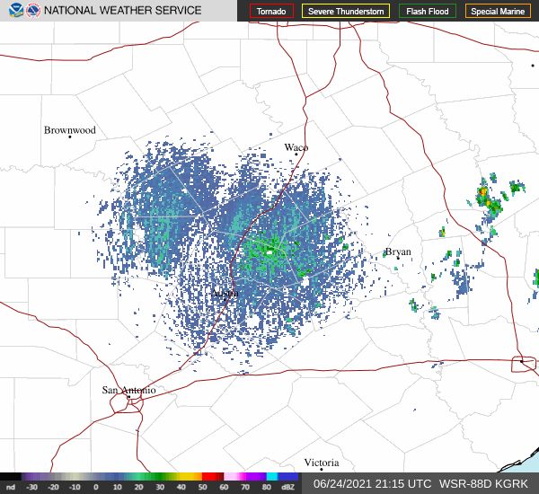 Link to Local Radar Data