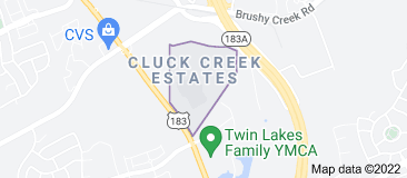 Cluck Creek Estates Cedar Park,Texas <br><br />
<h3>Arts and Culture</h3><br><p>Cedar Park is home to the Texas Stars of the American Hockey League and the Austin Spurs of the NBA G League both play home games at the H-E-B Center at Cedar Park.A public skate park facility opened in Cedar Park in July 2010. The 15 -000-square-foot (1 -400 m2) facility features a large bowl - mini bowl - and modern street course.</p>   <br>
<h2><span style=