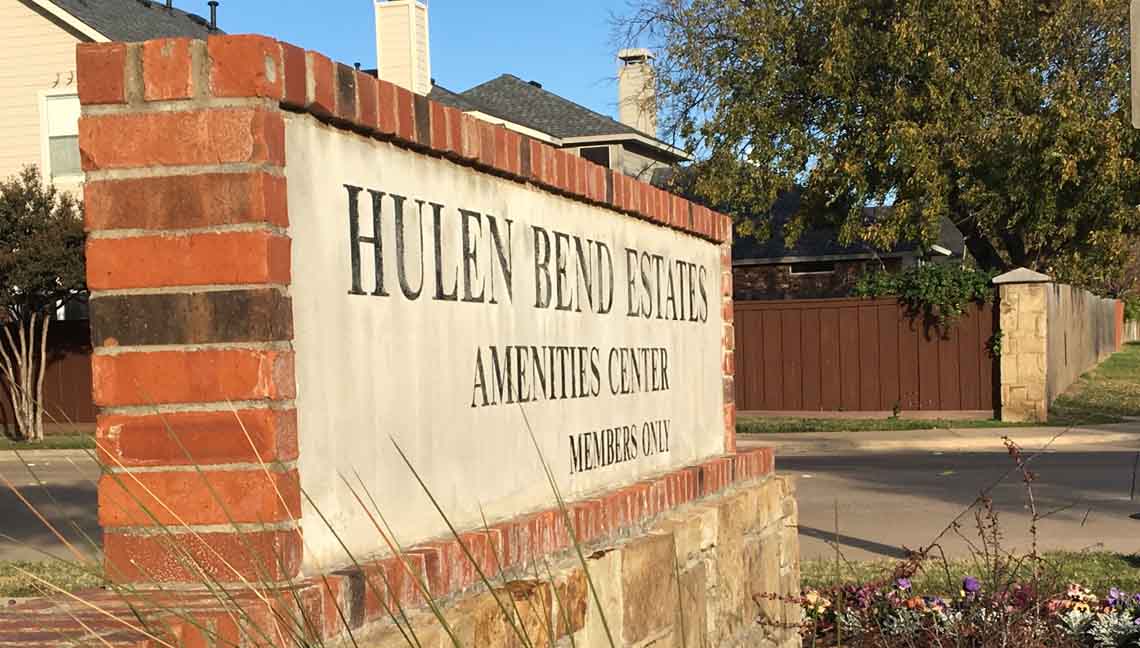 Hulen Bend Estates Fort Worth,Texas <br><img src=